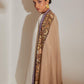 Model is wearing the Sahira Pashmina Shawl from Shaza.