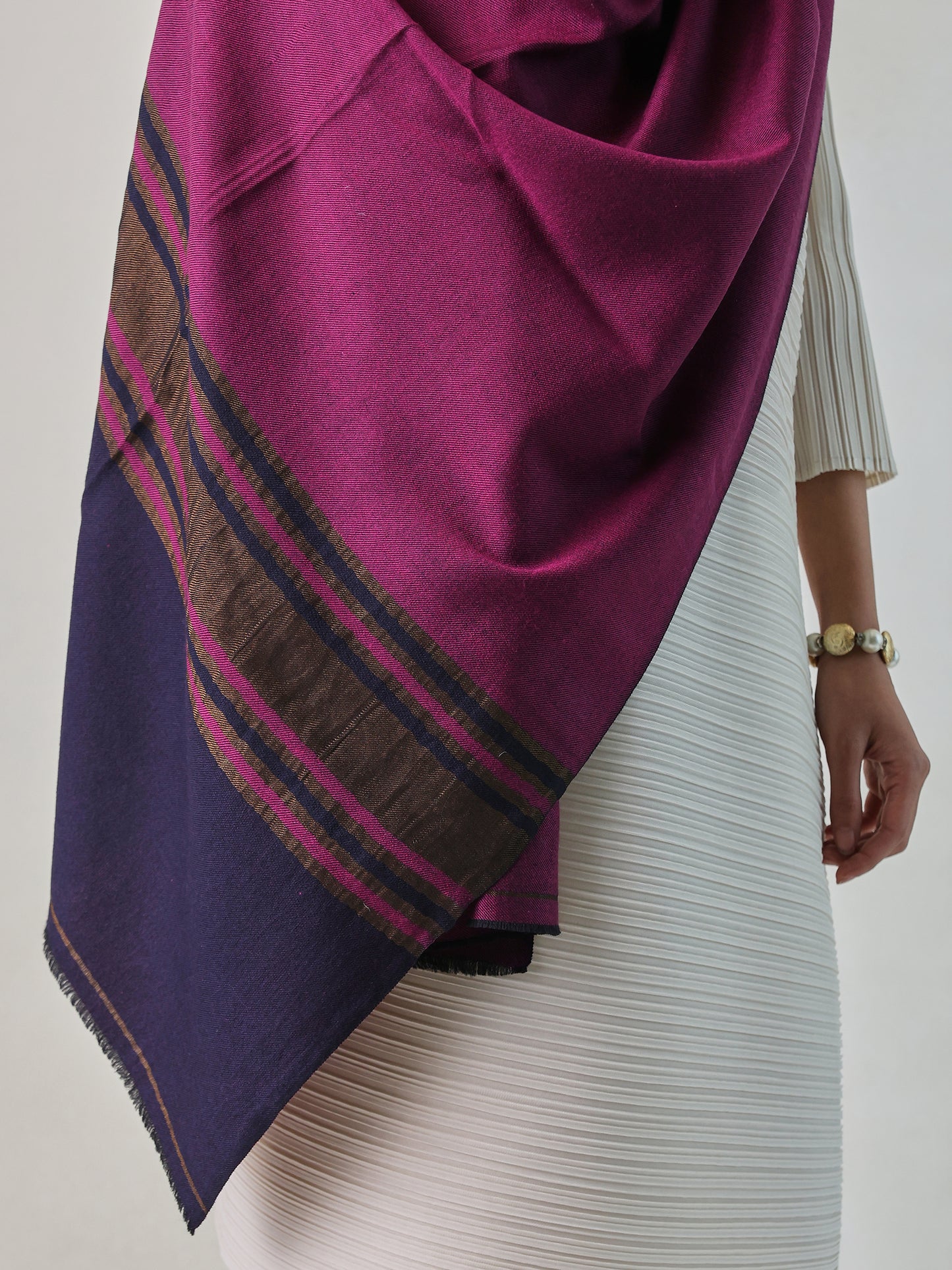 Palla Stripe R.V Pashmina Stole