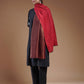 Wool Reversible Zari Stole