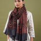 Samia Zari Woolen Stole
