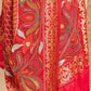 Bandhani Floral Drape