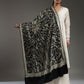 Black Handloom Pashmina Shawl