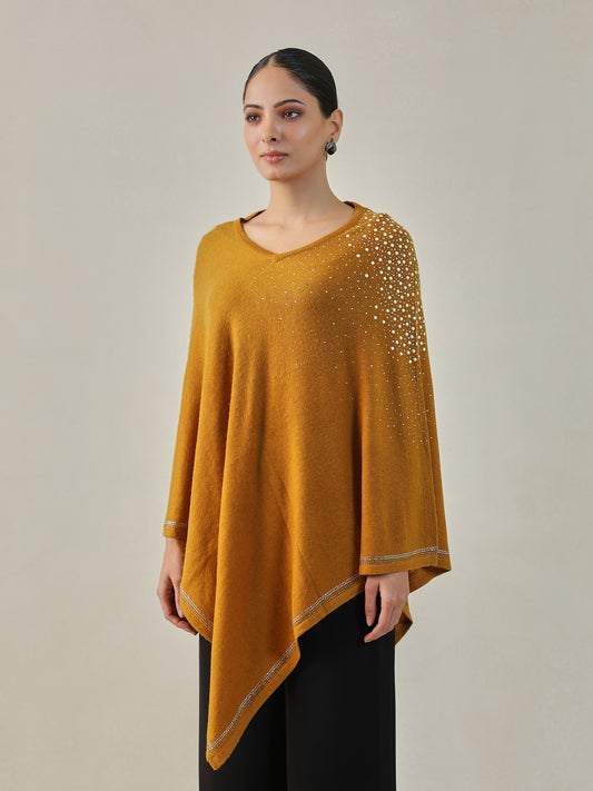 Cape poncho Pearl Scatter