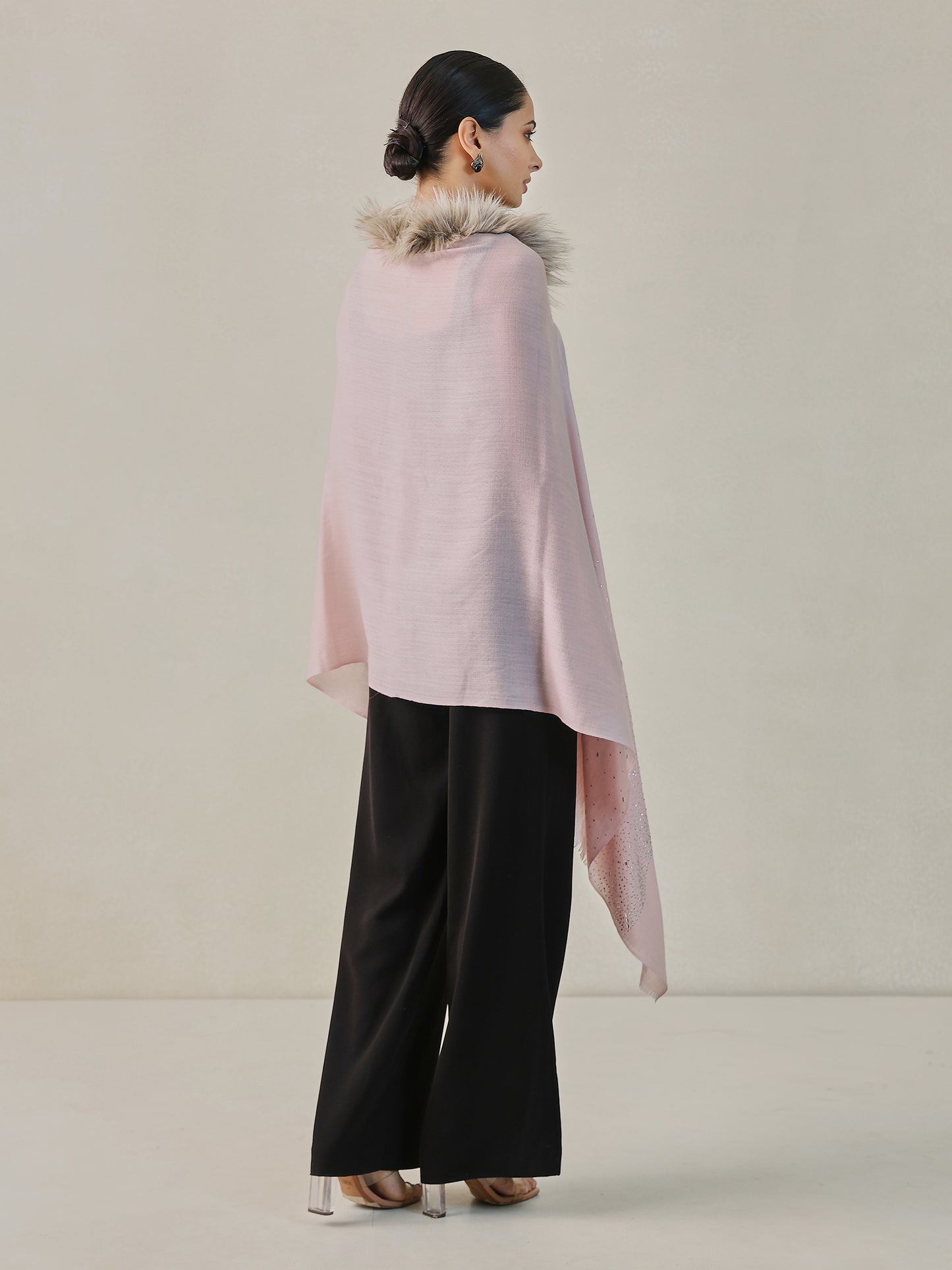 Fur Cashmere Capes