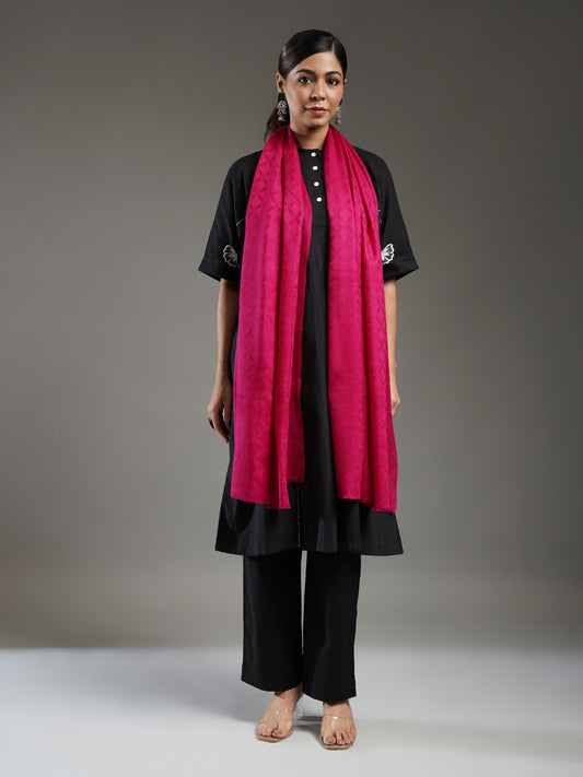 Pink Cashmere Stole
