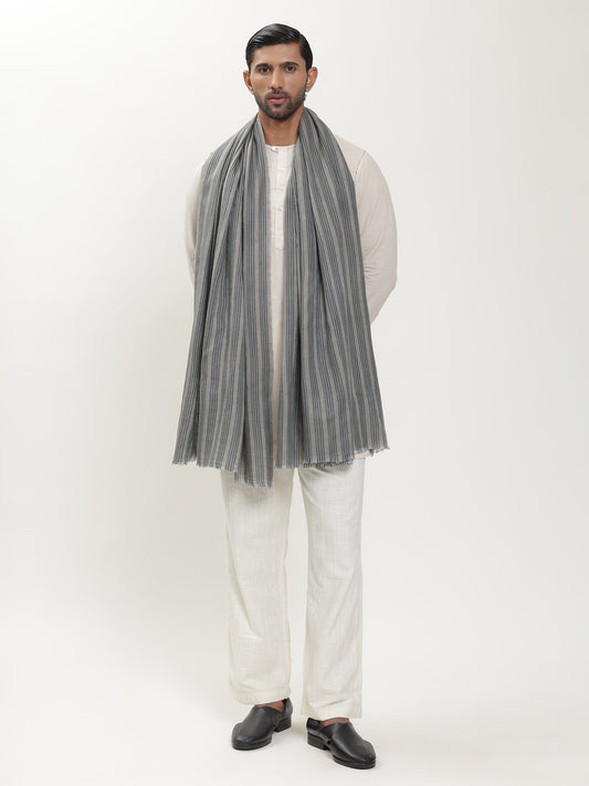 Pashmina stripe shawl