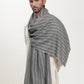 Pashmina stripe shawl