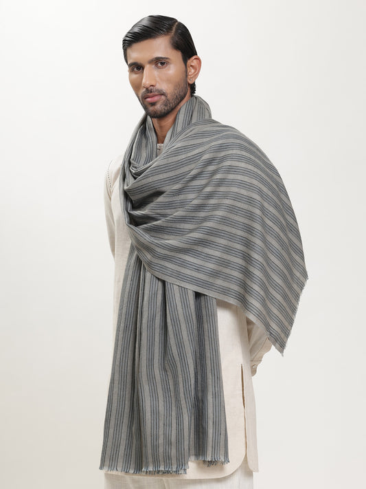 Pashmina stripe shawl