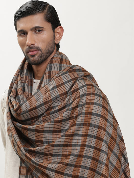 Pashmina Check Shawl
