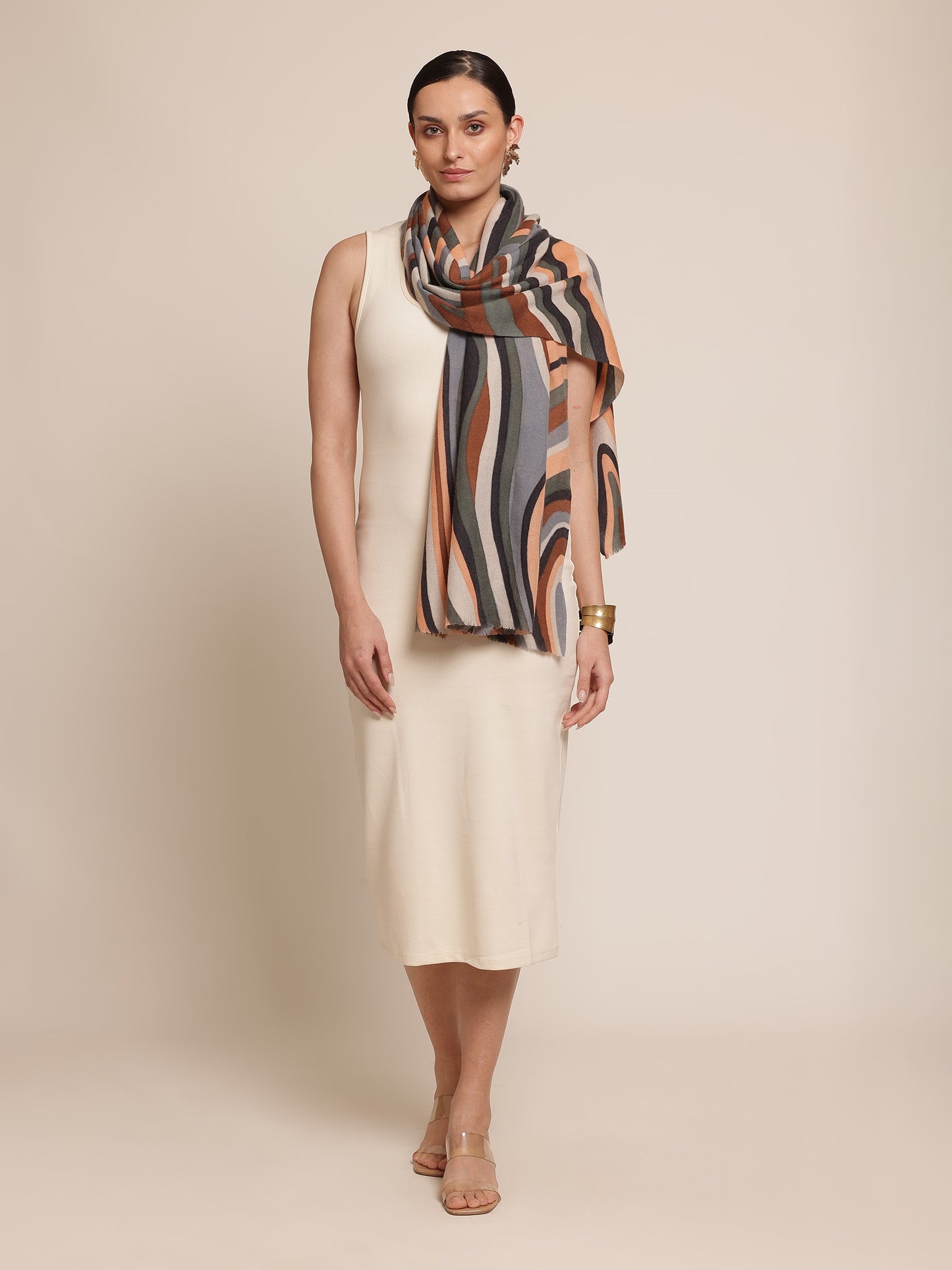 Disruption Pashmina Stole