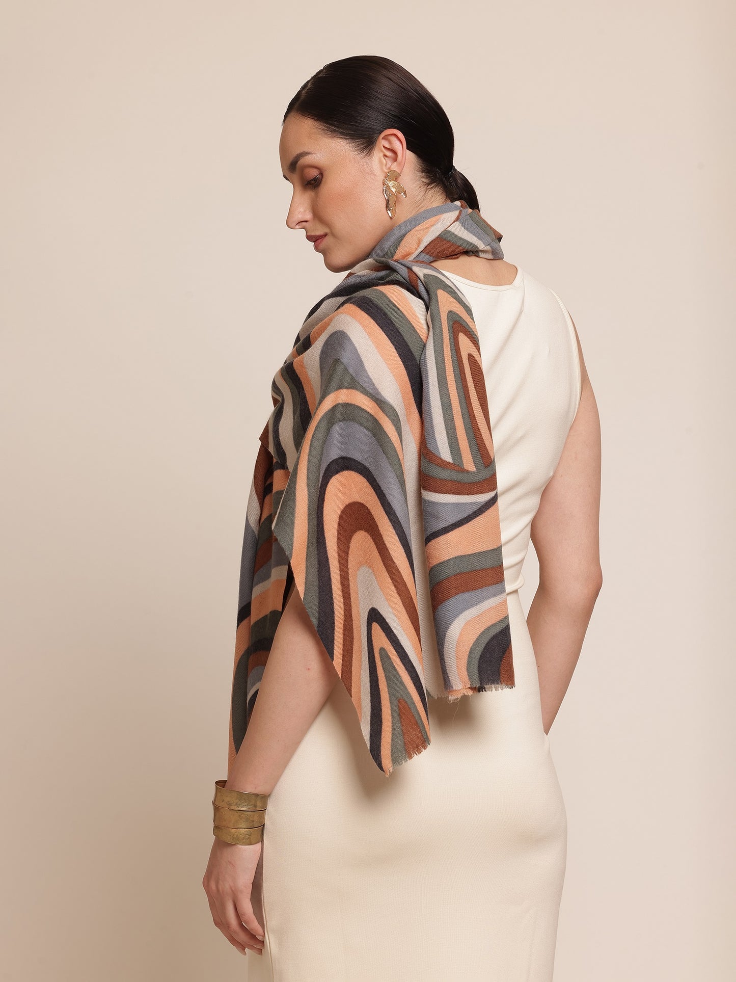 Disruption Pashmina Stole
