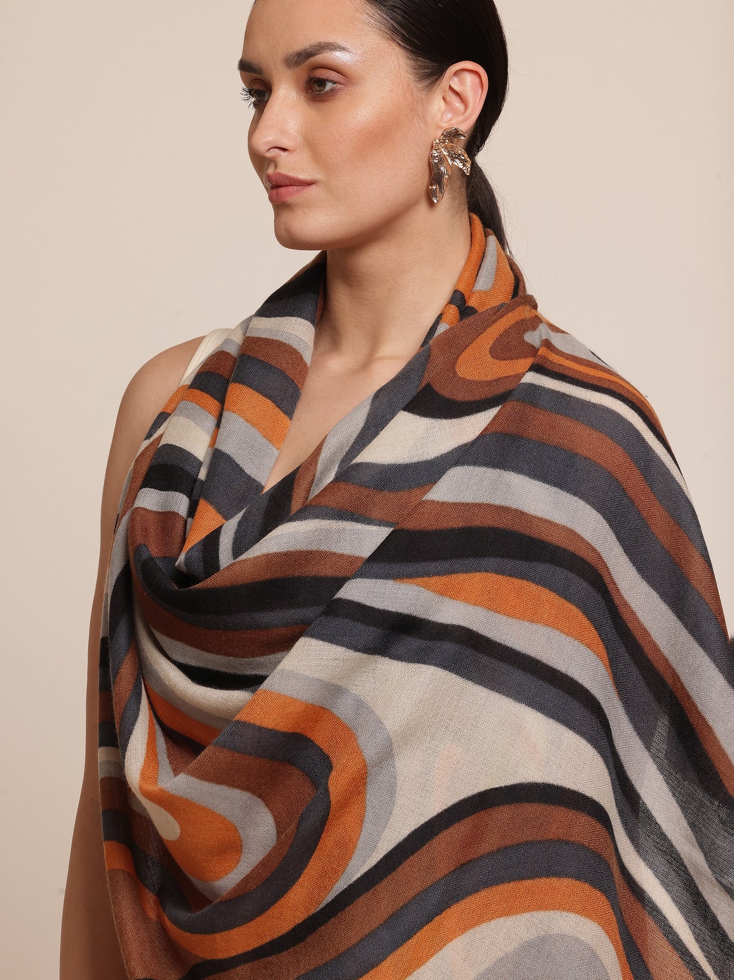 Disruption Pashmina Stole