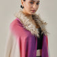 Fur pashmina capes