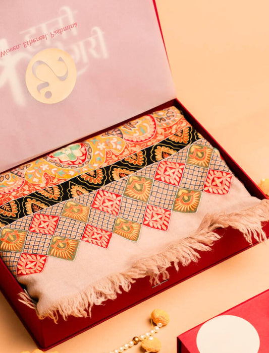 The Kalamkari Heritage Edit Lux Box