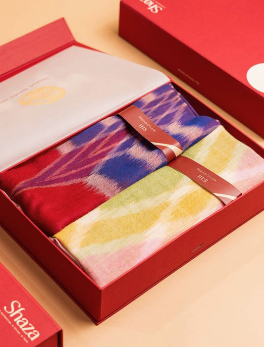 Timeless Ikat Duo Gift Box (Only His Available)