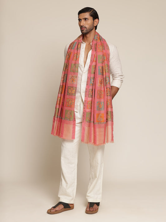 man woolen stole