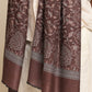 Man wearing a patterned stole