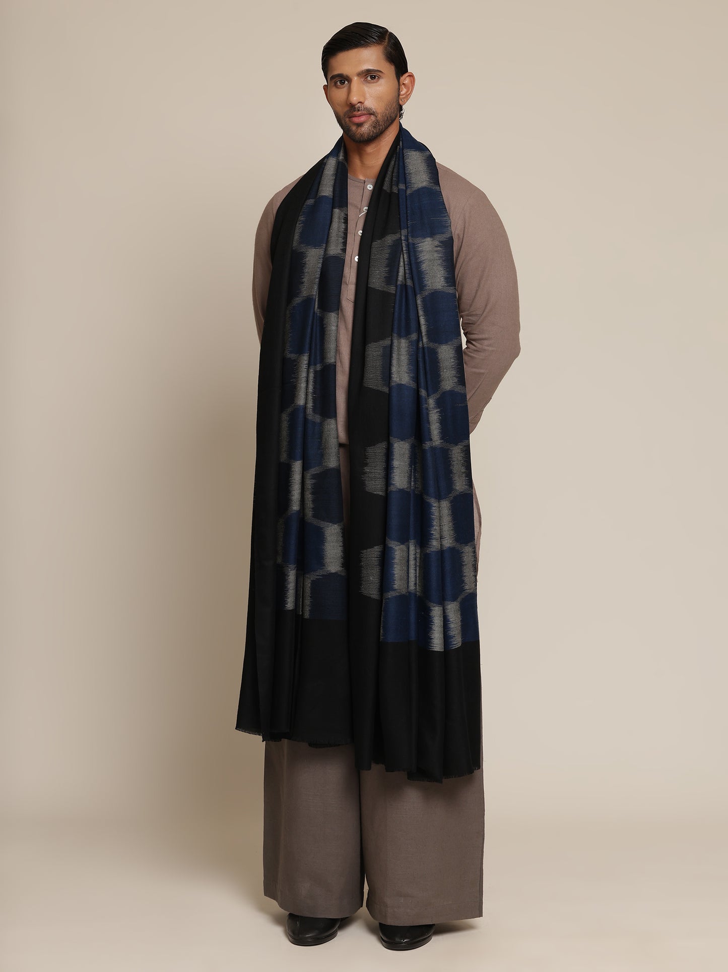 Ikat Pashmina Shawl