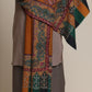 Men's Ikat Kalamkari Border Shawl