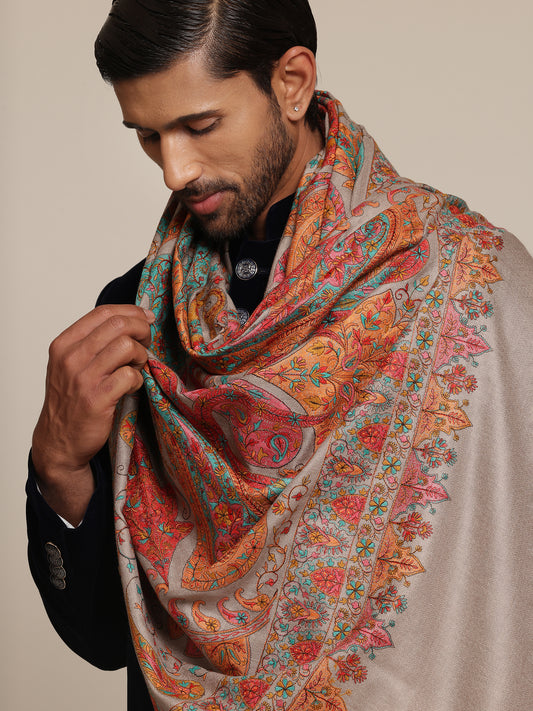 Kalamkari Pashmina Shawl