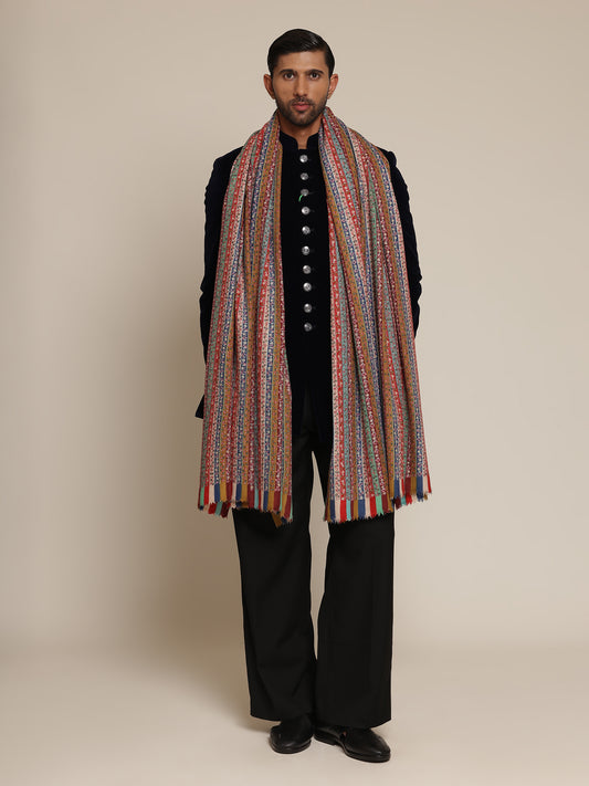 Kalamkari Pure Pashmina Shawl