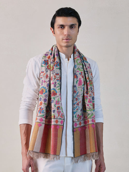 Pashmina Kani Muffler