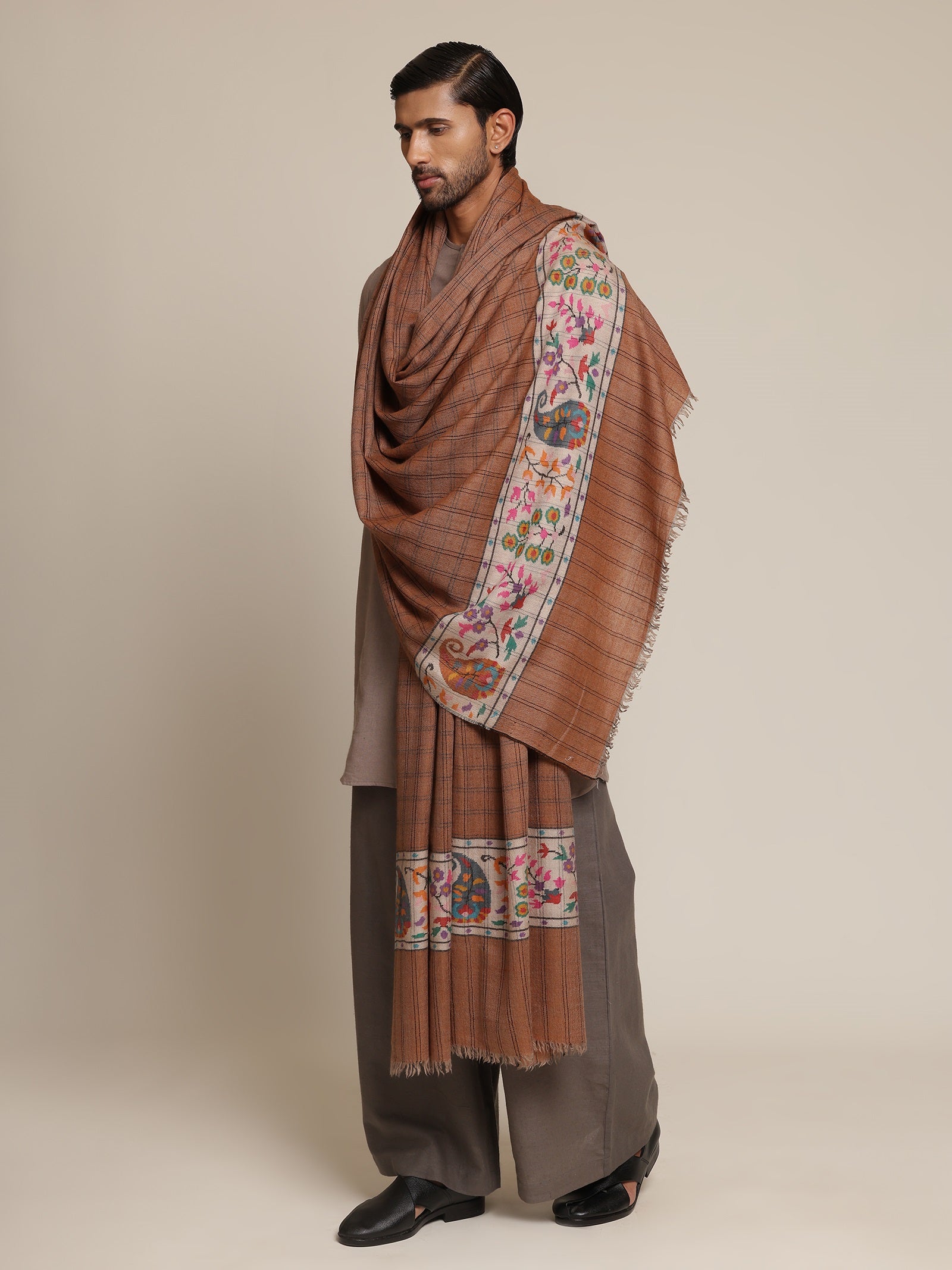 Kani Palla Pashmina Shawl