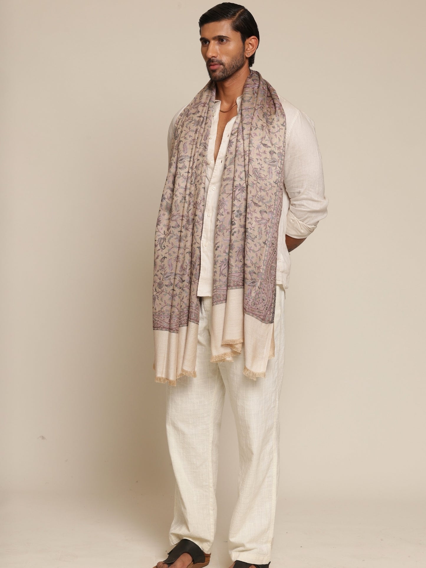 Kani Woolen Reversible Shawl