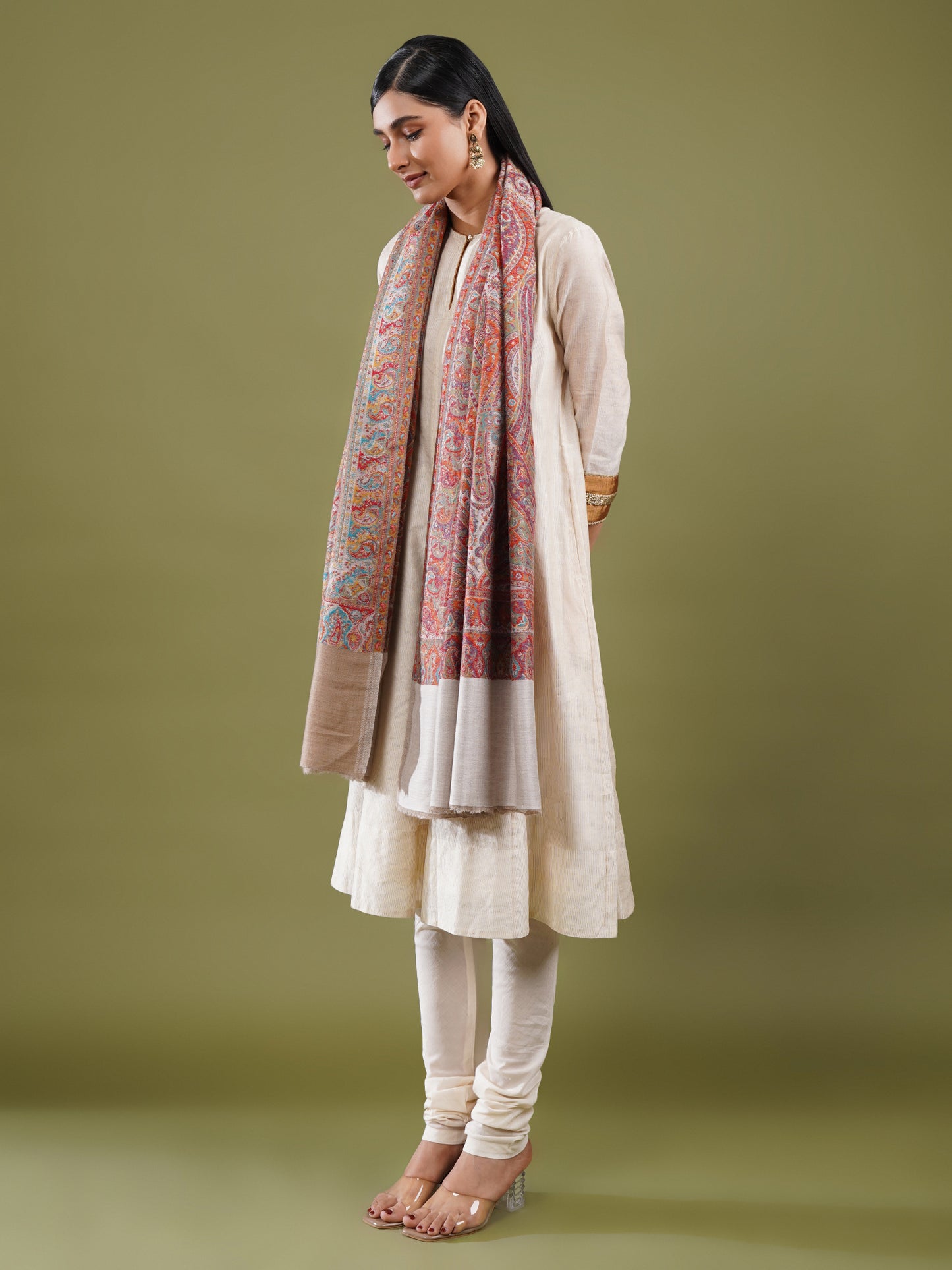 Azurie Jamawar Kani Shawl