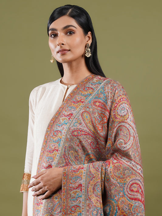 Azurie Jamawar Kani Shawl