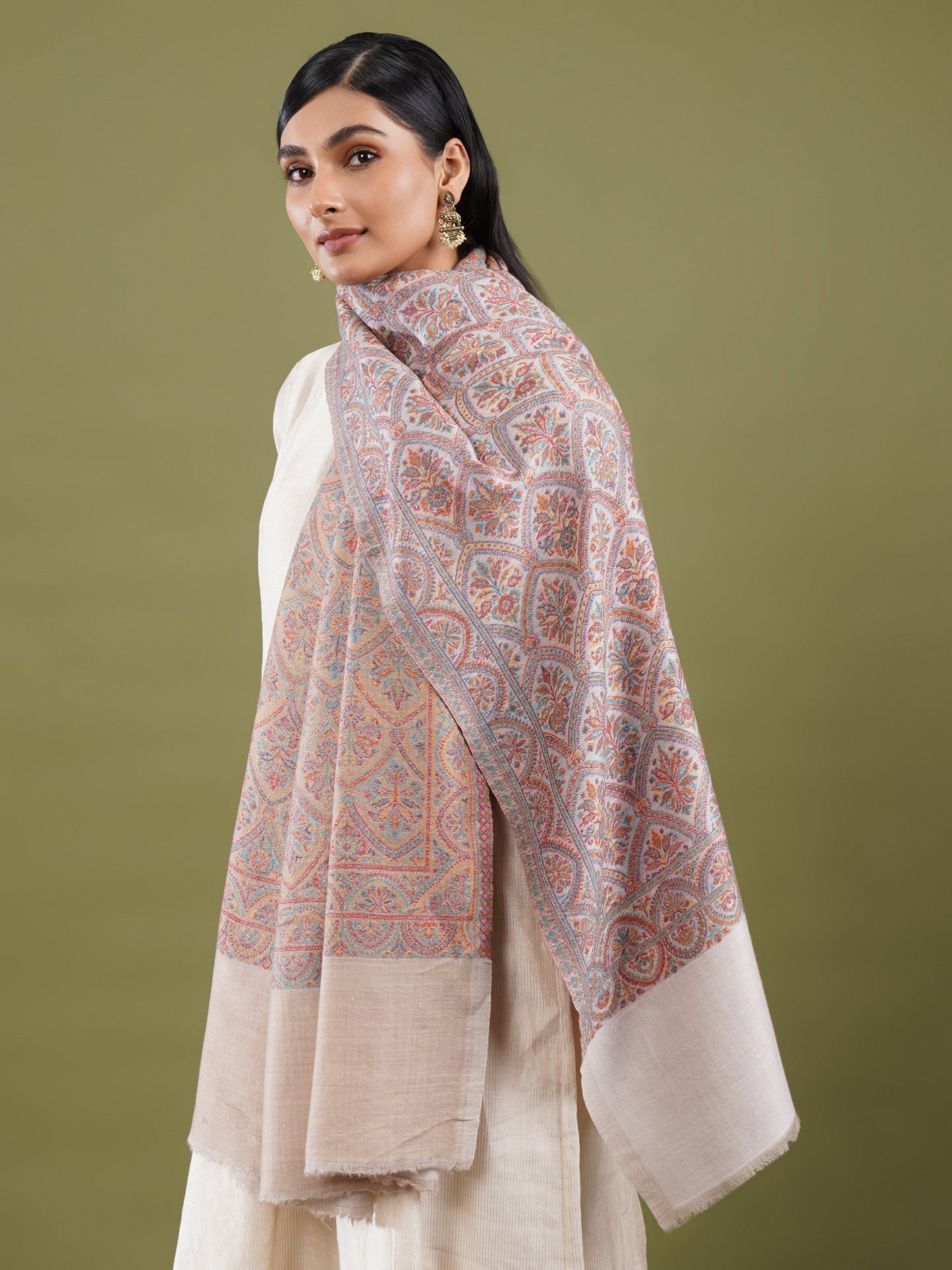 Azurie Jamawar Kani Shawl