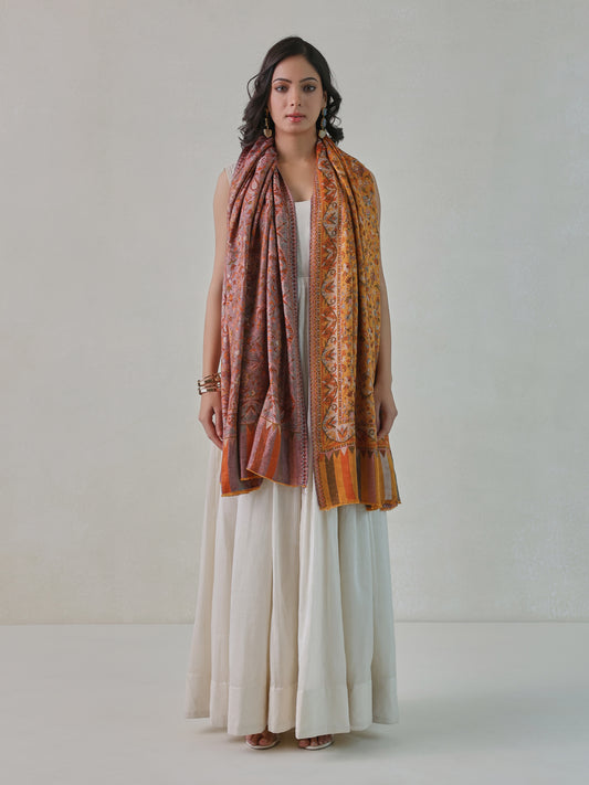 Kani Wool Reversible Shawl