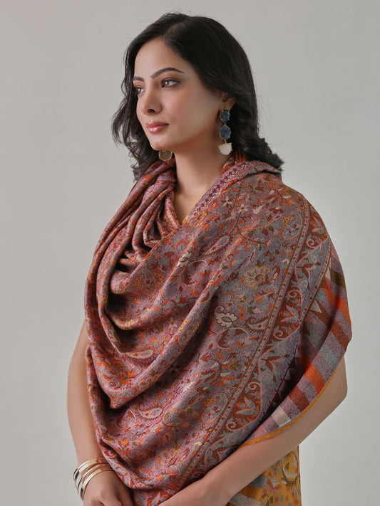 Kani Wool Reversible Shawl