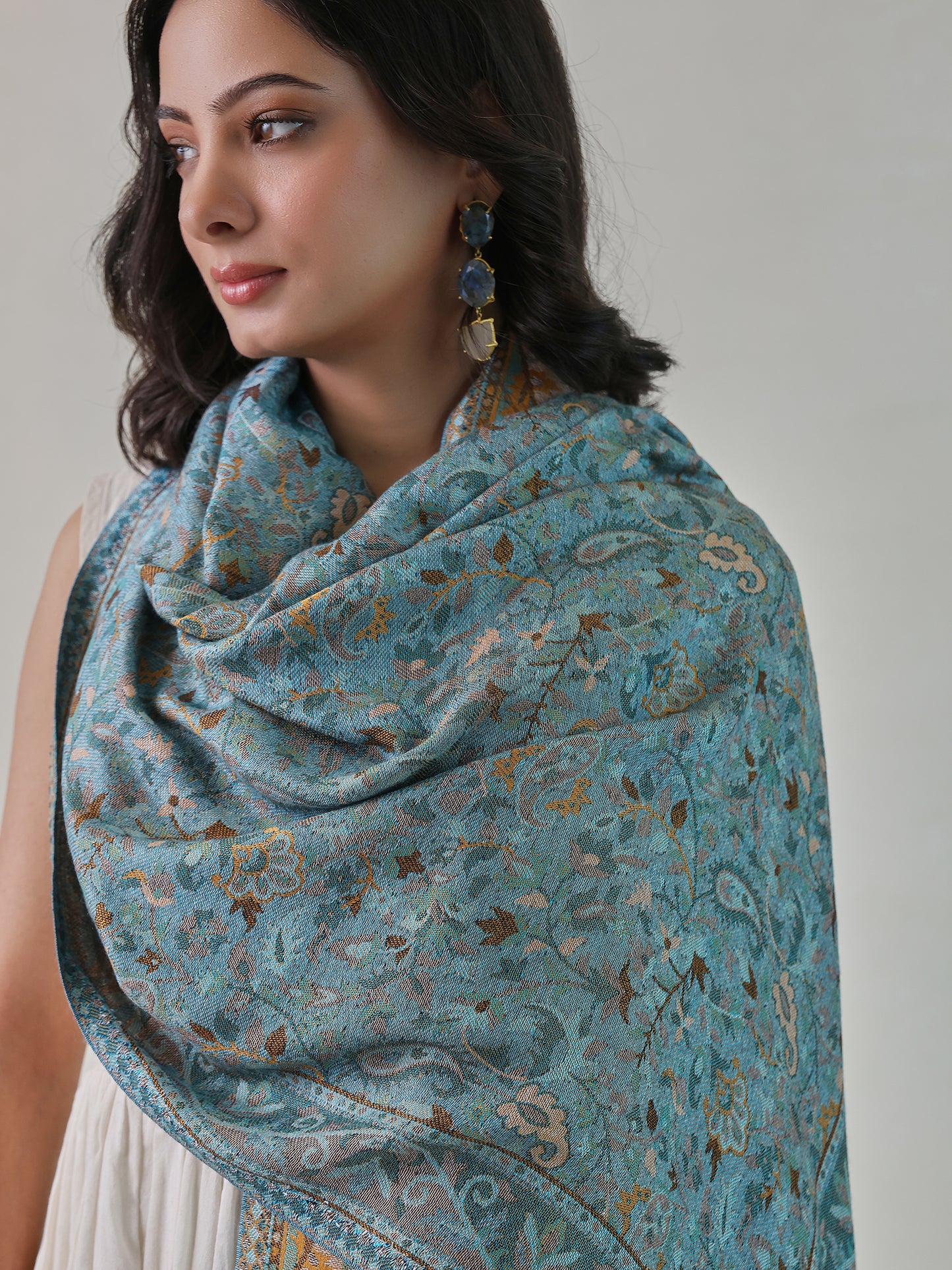 Kani Wool Reversible Shawl