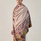 Men Ikat Kalamkari Border Shawl