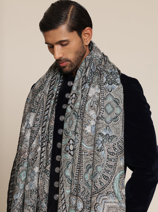 Kalamkari Pashmina Shawl