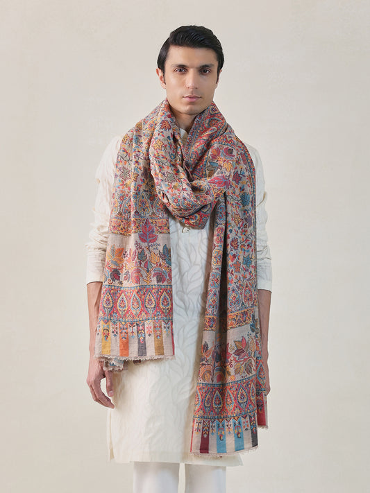 Wool Men Kani Shawl