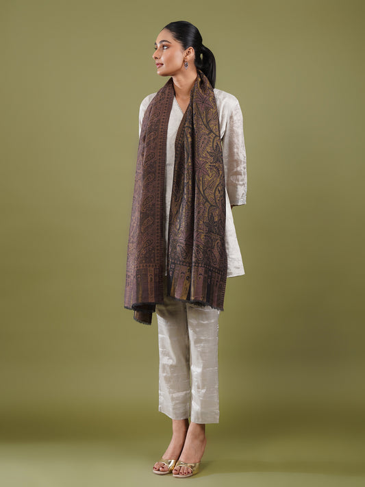 Modal Kani woolen stole