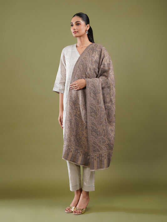 Modal Kani woolen stole