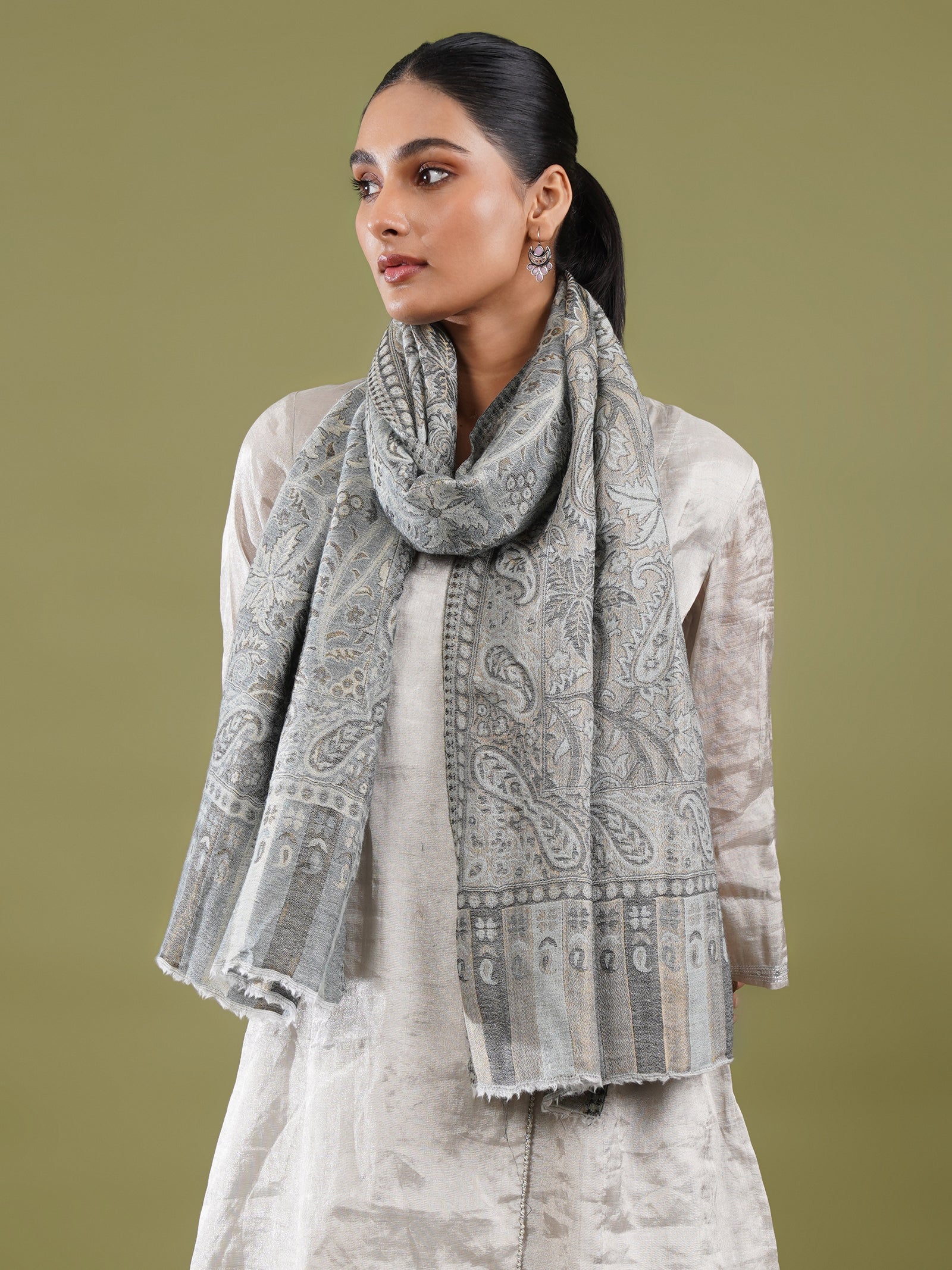 Modal Kani Woolen Stole