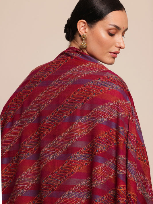 Needlework Pashmina Shawl