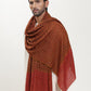pashmina check shawl