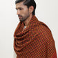 pashmina check shawl