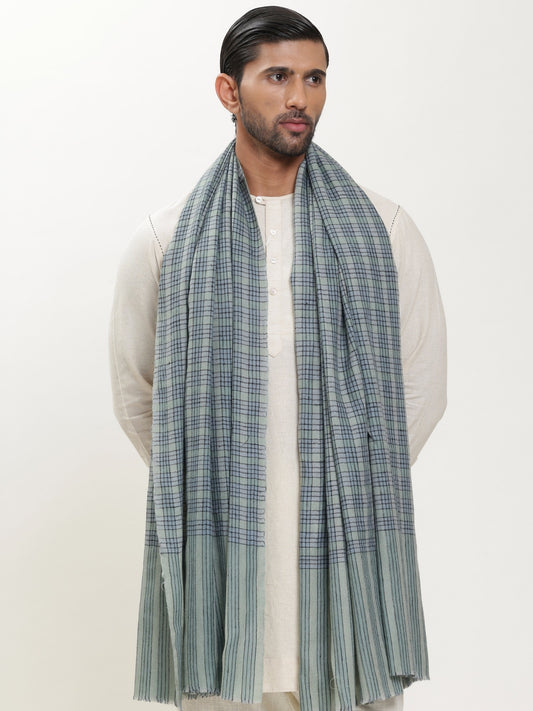 Pashmina Check Shawl