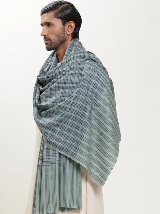 Pashmina Check Shawl
