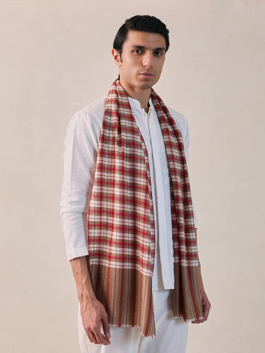 Pashmina Check Muffler