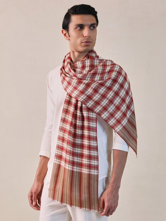 Pashmina Check Muffler