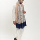 Floral Stripe Pashmina Shawl