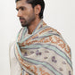 Floral Stripe Pashmina Shawl