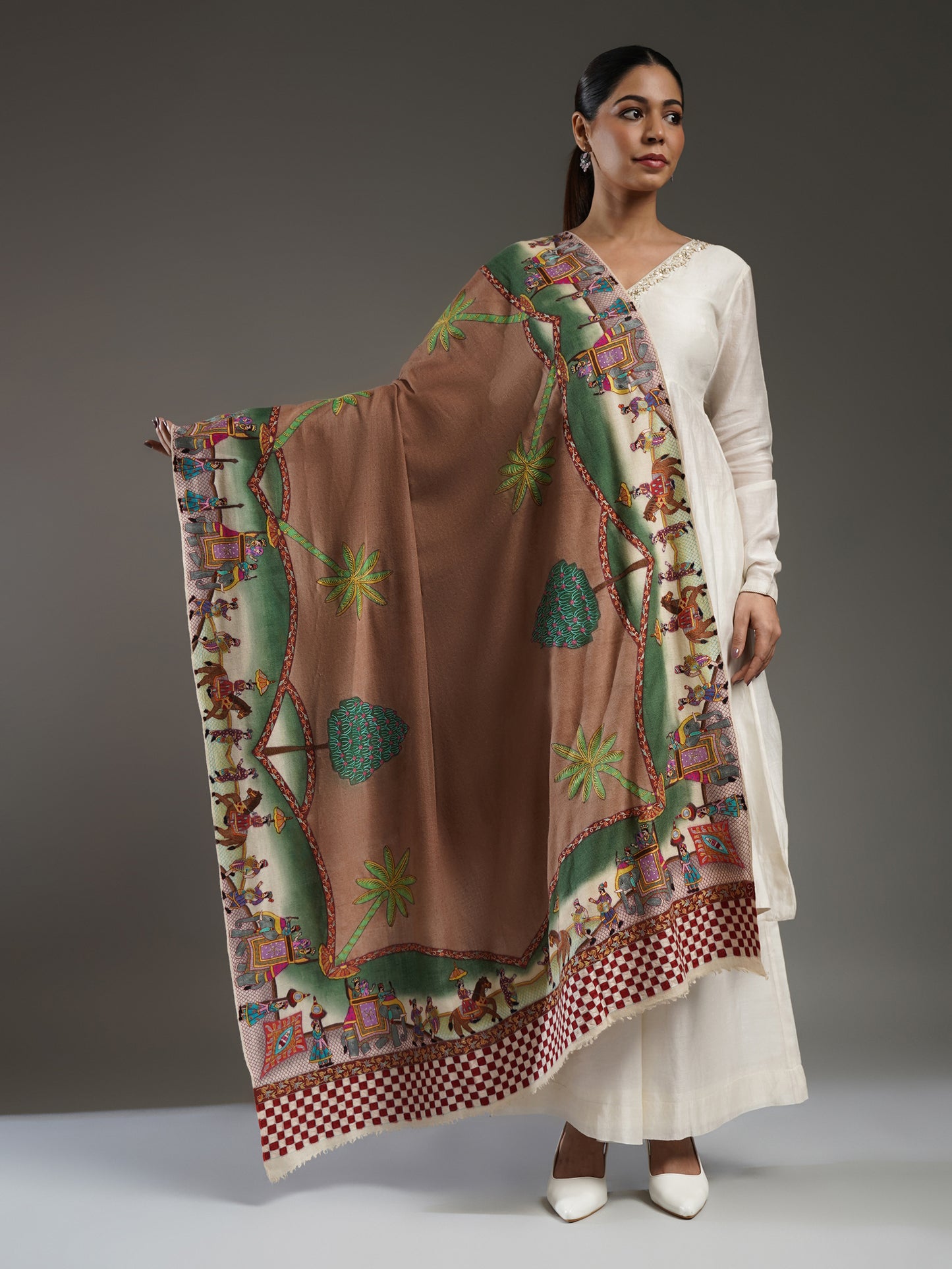 Var Yatra Pashmina Shawl